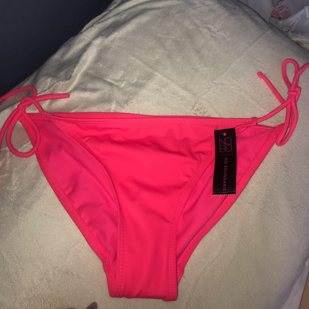 Neon Pink Bikini Bottoms
